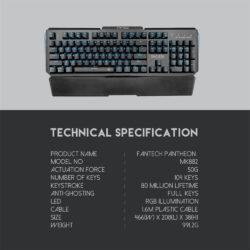 Игровая клавиатура Fantech Pantheon MK882