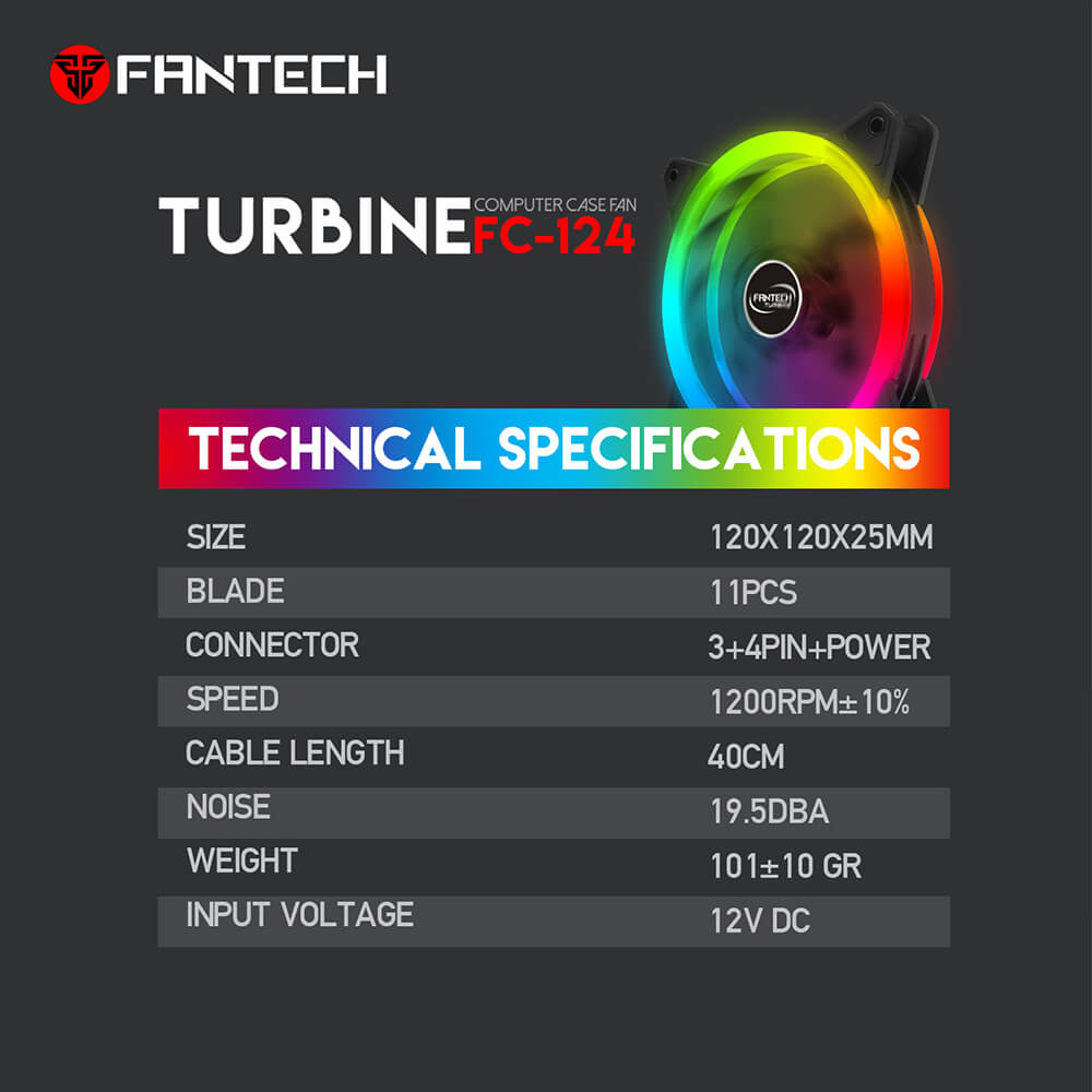 Система охлаждения Fantech Turbine FC-124