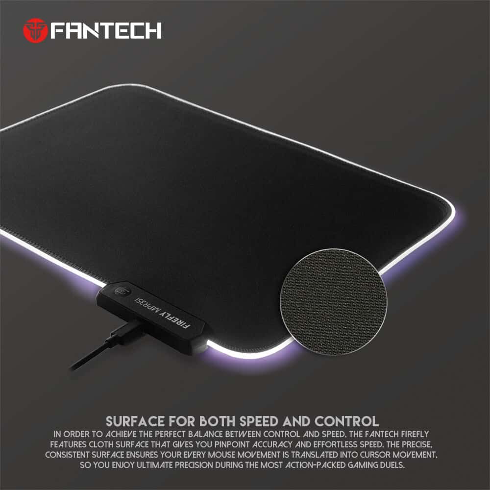 Игровая поверхность Fantech Firefly MPR351 RGB