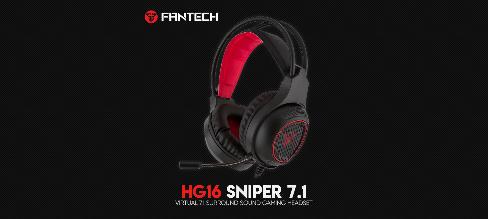 Игровая гарнитура Fantech Sniper 7.1 HG16