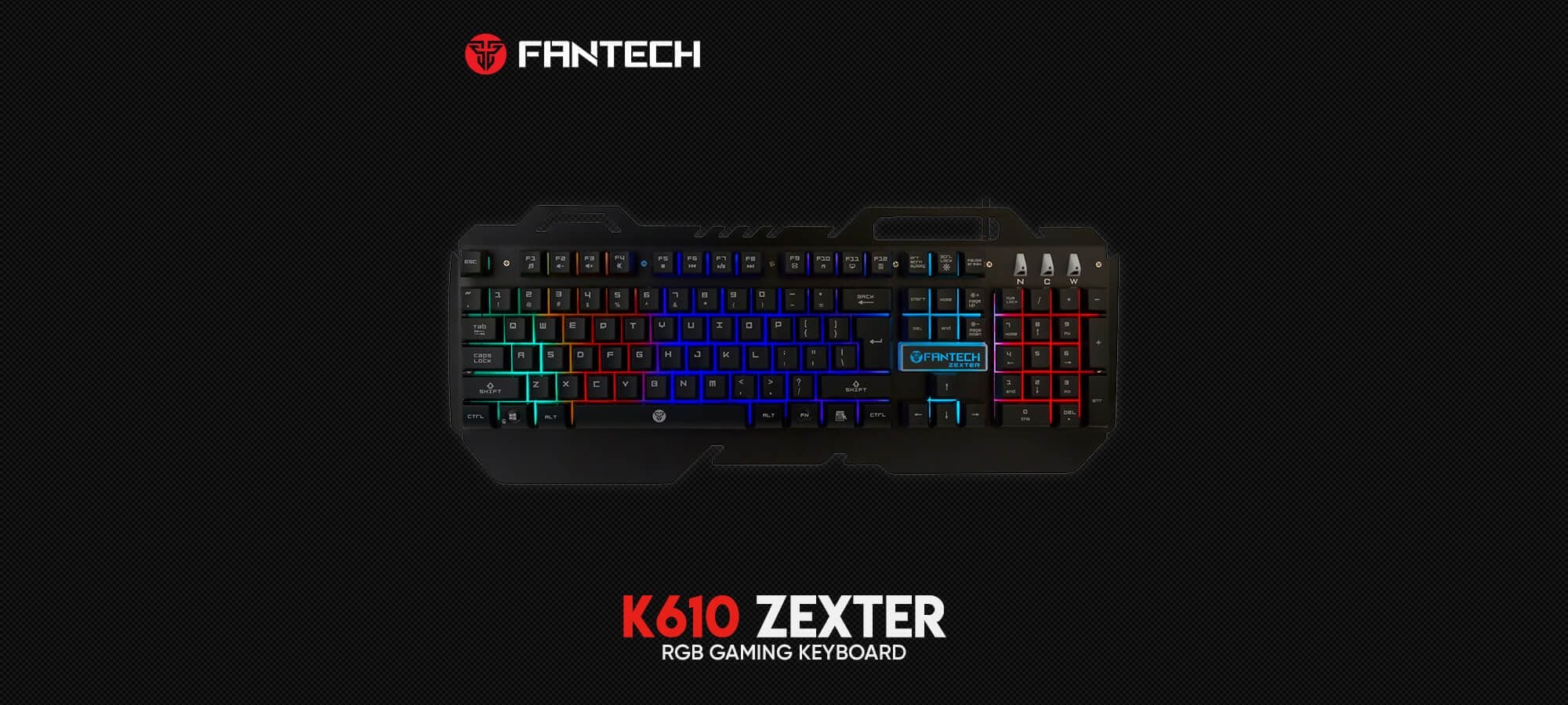 Игровая клавиатура Fantech Zexter K610