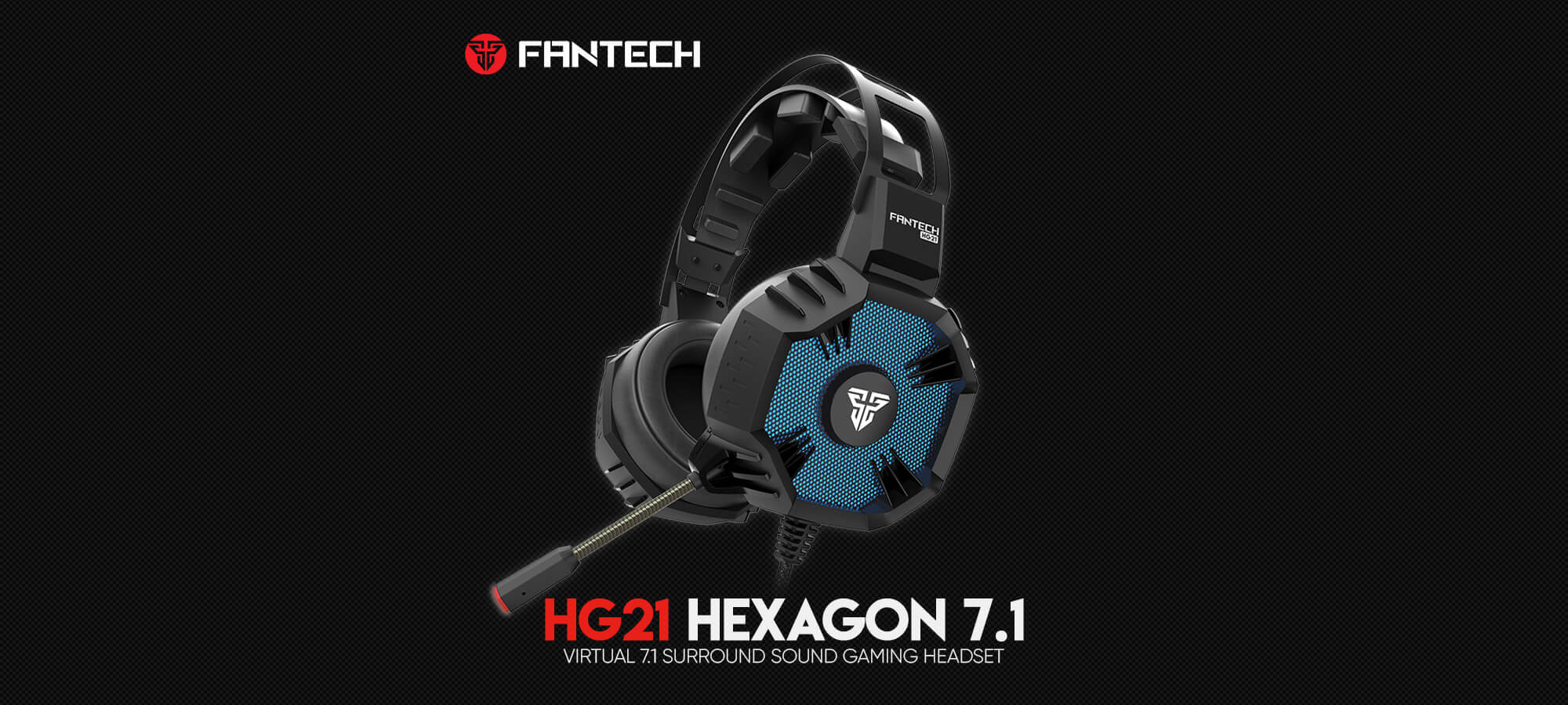 Игровая гарнитура Fantech Hexagon 7.1 HG21