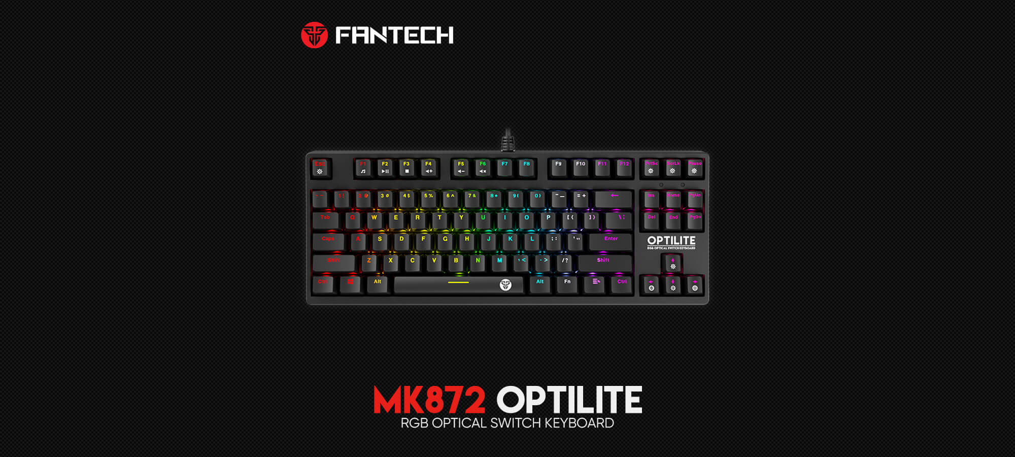 Игровая клавиатура Fantech Optilite MK872