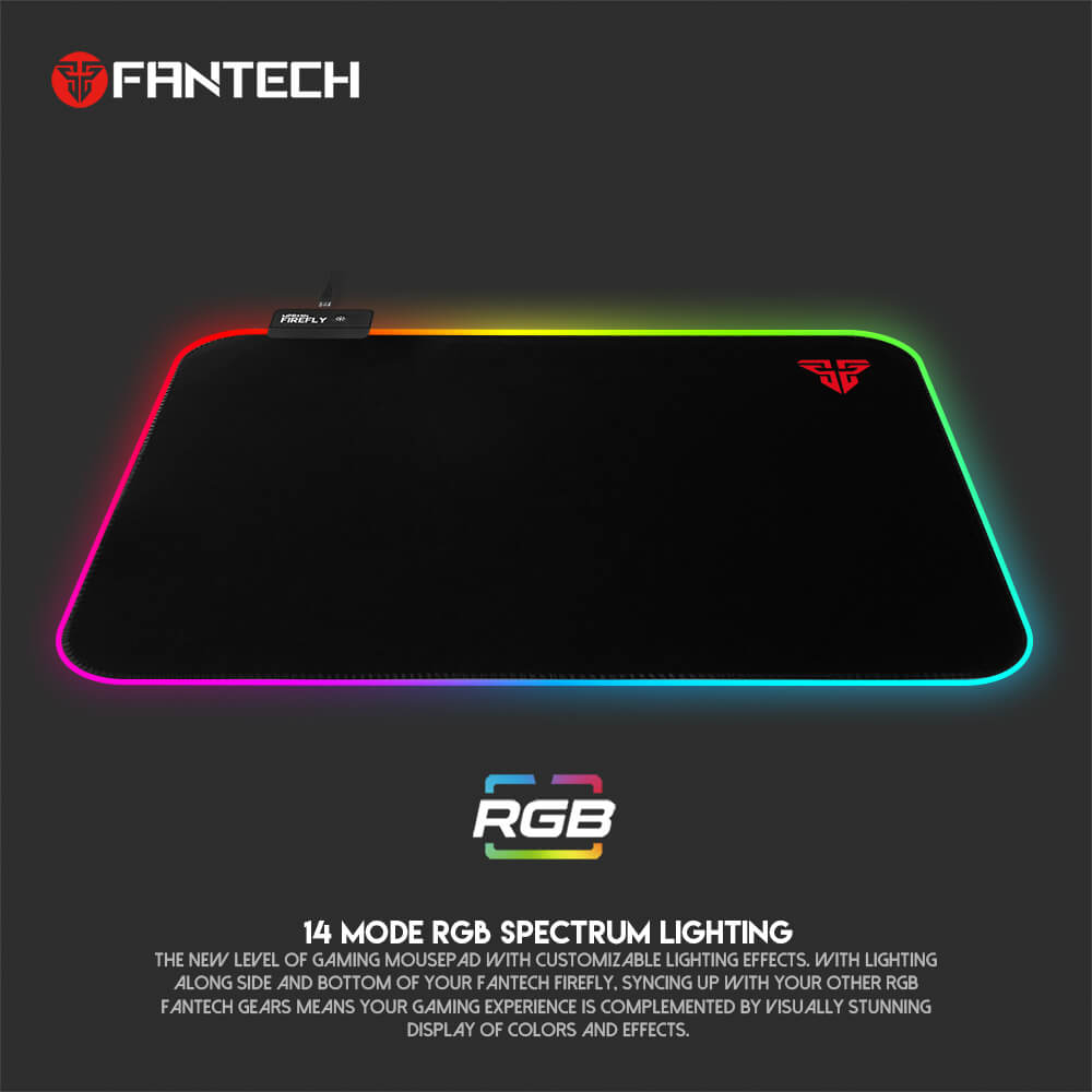 Игровая поверхность Fantech Firefly MPR351s RGB